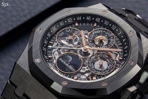 audemars piguet royal oak skeleton black